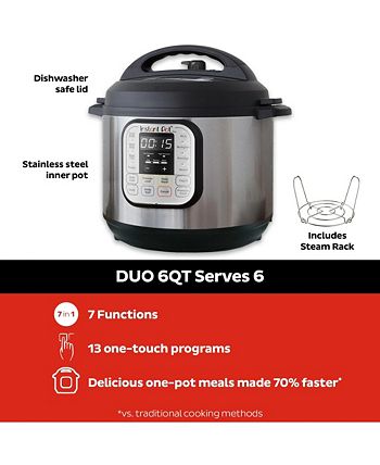 The Instant Pot DUO60 6 Qt 7-in-1 is down to its lowest price ever