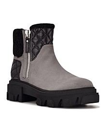Women's Colbee Lug Sole Quilted Booties