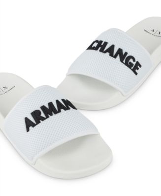 Armani Exchange men\'s pool slides AX Armani Exchange Men main image 3