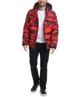 tommy hilfiger silver coat