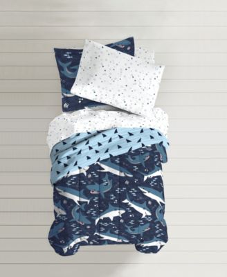 Sharks 7-Piece Comforter Set, Full