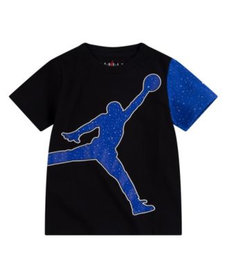 black and blue jordan shirts