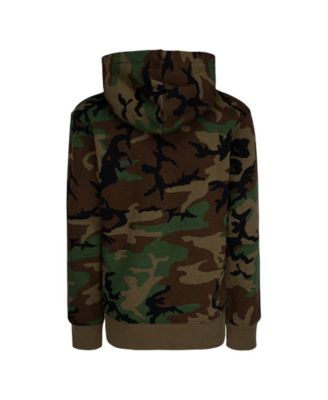 Jordan Big Boys Camo Printed Fleece Pullover Hoodie Macy's