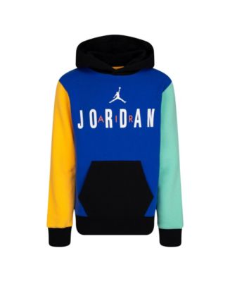 Air jordan color block hoodie sale