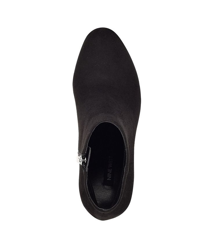 nine west glow up platform booties
