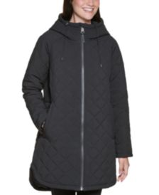 Hooded Quilted Coat