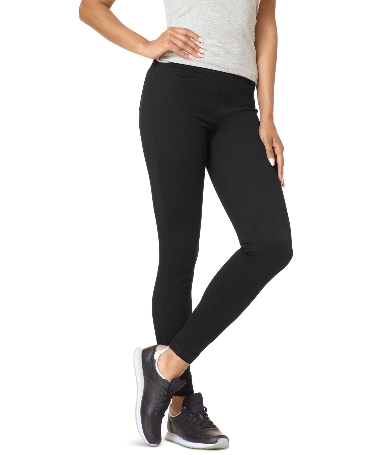 Classic Stretch Denim Leggings, Regular & Plus Sizes