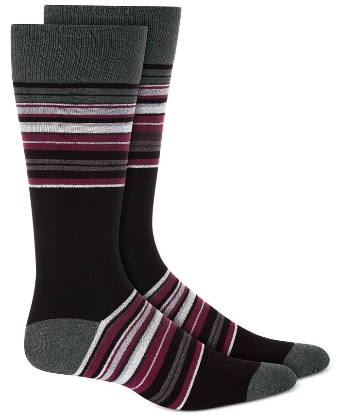 Alfani Men's Striped Dress Socks, Created for Macy's & Reviews