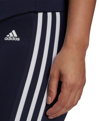 adidas Plus-Size Designed 2 Move High-Rise 3-Stripes 7/8 Sport Tights \u0026  Reviews - Activewear Plus - Women - Macy's