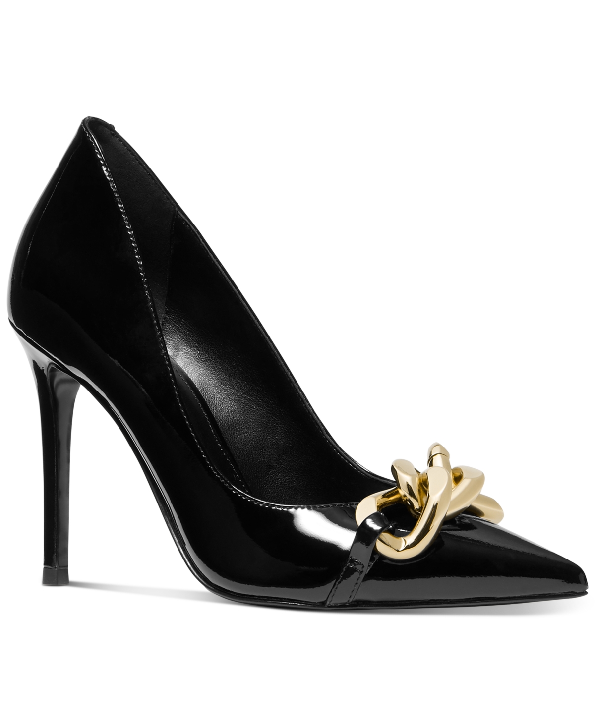 UPC 195512621154 product image for Michael Michael Kors Women's Scarlett Pointed-Toe Chain Pumps Women's Shoes | upcitemdb.com
