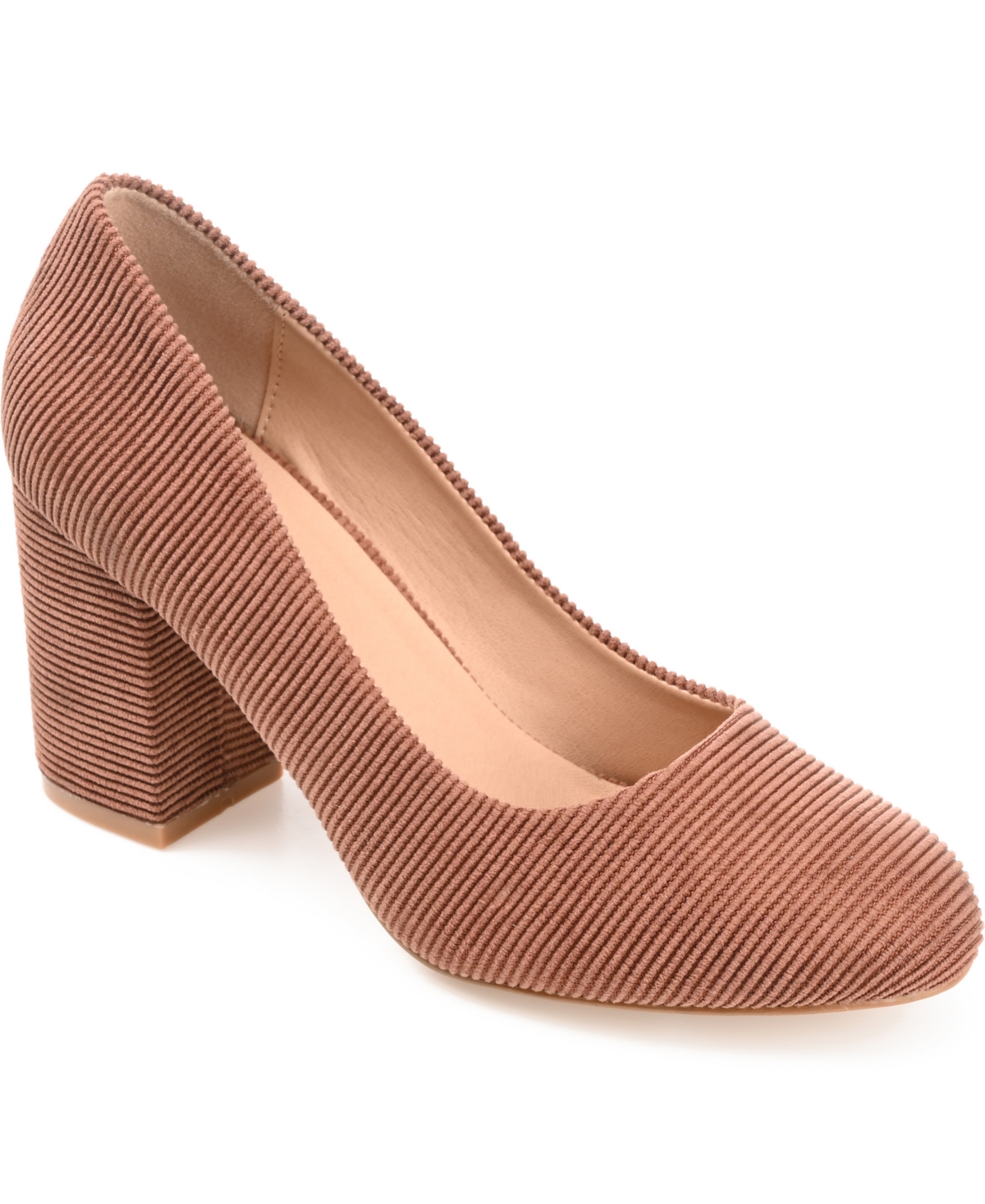 Journee Collection Women's Fai Corduroy Heels