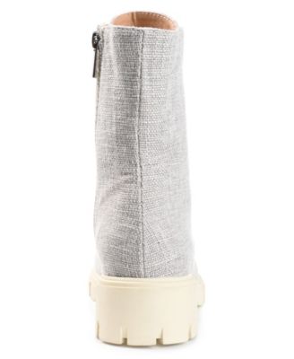 Women's Madelynn Lace Up Lug Sole Combat Boots