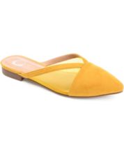 Yellow Mule Shoes and Slides - Macy's