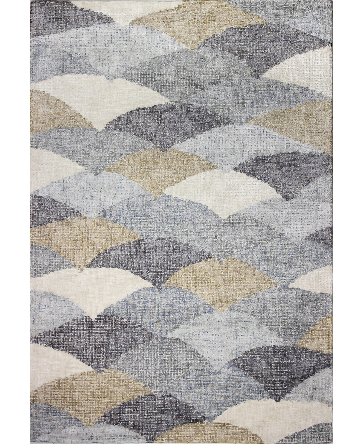 Bb Rugs Energy LM103 7'6in x 9'6in Area Rug - Multi