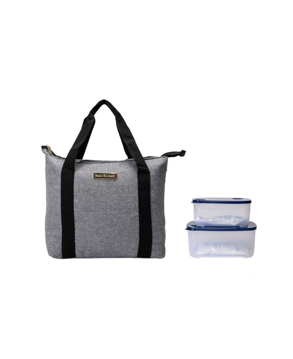 Vesey Large Lunch Tote Bag, Set of 3 - Suit Gray