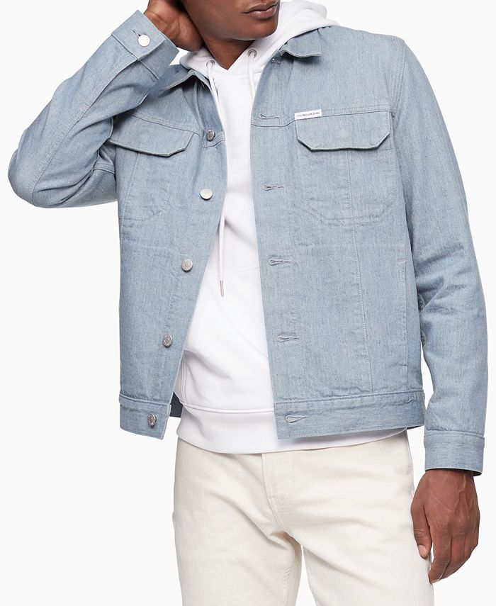 Calvin Klein Men's Hartley Trucker Jacket & Reviews - Coats & Jackets - Men  - Macy's