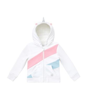 toddler girl white hoodie