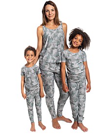 Mommy & Me Camo-Print Pajamas Collection