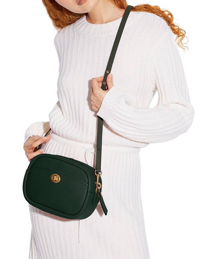 COACH Leather Crossbody Camera Bag With Fashion Strap & Reviews Handbags & Accessories Macy's
