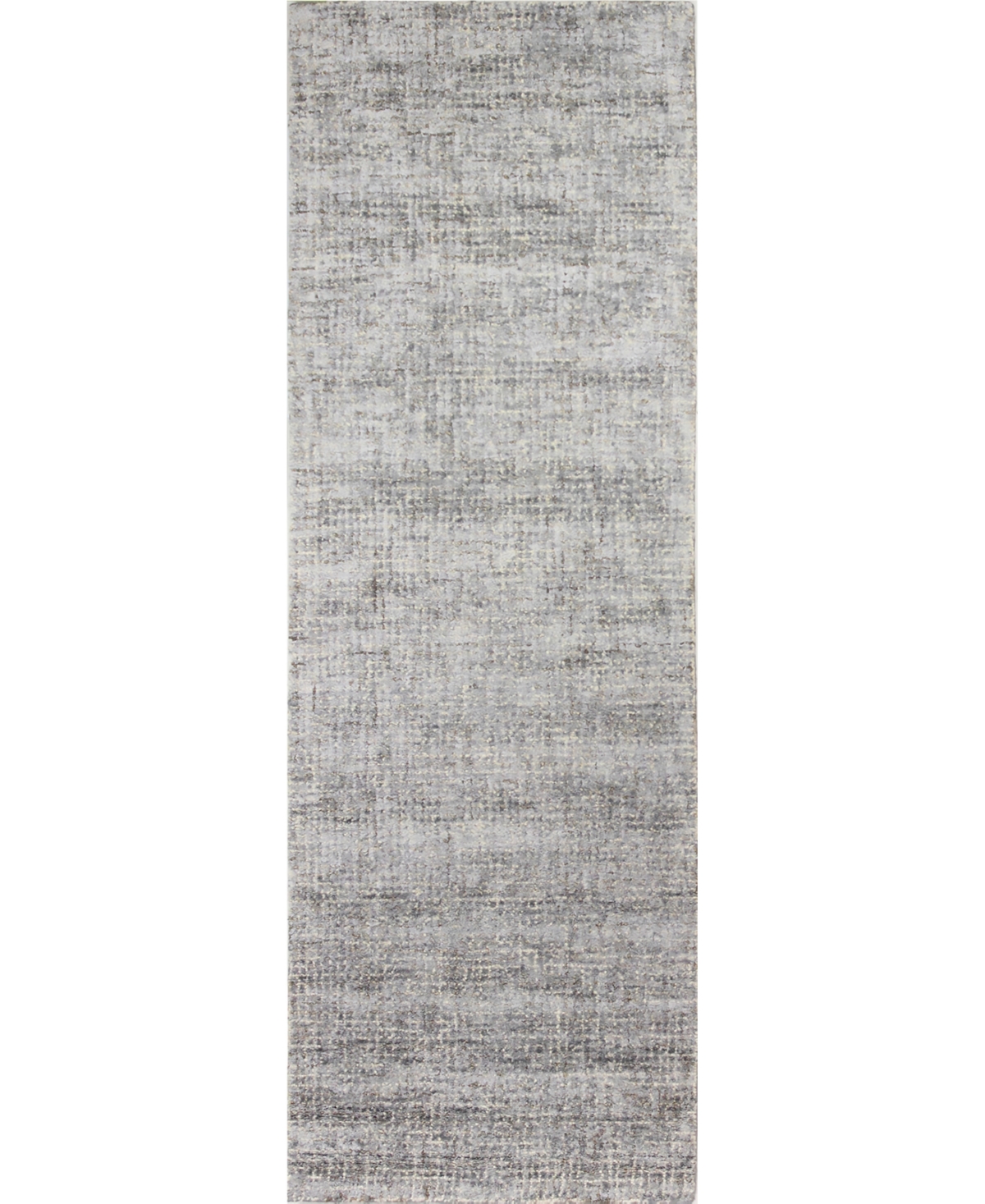 Bb Rugs Energy LM107 2'6in x 8' Runner Rug - Gray