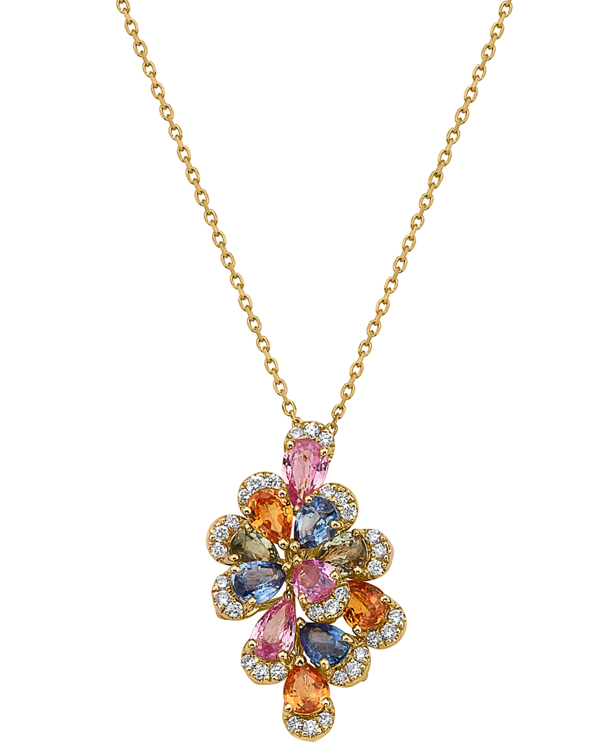 Effy store flower necklace