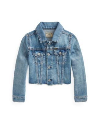 ralph lauren cropped denim jacket