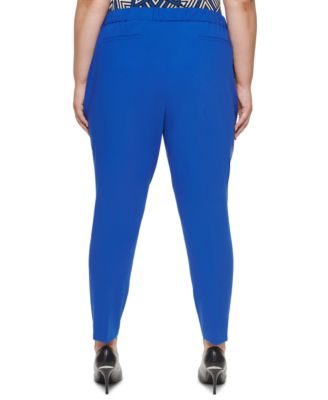 Calvin Klein Plus Size Slim-Leg Pants