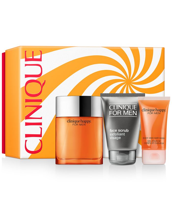 mate salade Grondig Clinique Men's 3-Pc. Happy For Him Fragrance Set & Reviews - Beauty Gift  Sets - Beauty - Macy's