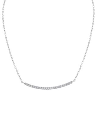 macy's bar necklace