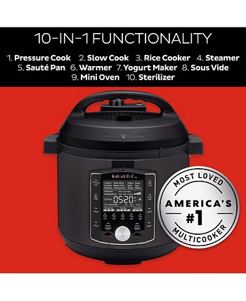 Instant Pot Duo 8 Qt Electric Pressure Cooker, 7-in-1 Slow Cooker, Rice  Cooker, Steamer, Sauté, Yogurt Maker, Warmer & Sterilizer