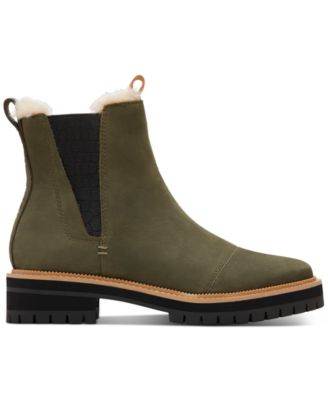 Women's Dakota Cozy Water-Resistant Chelsea Lug Booties