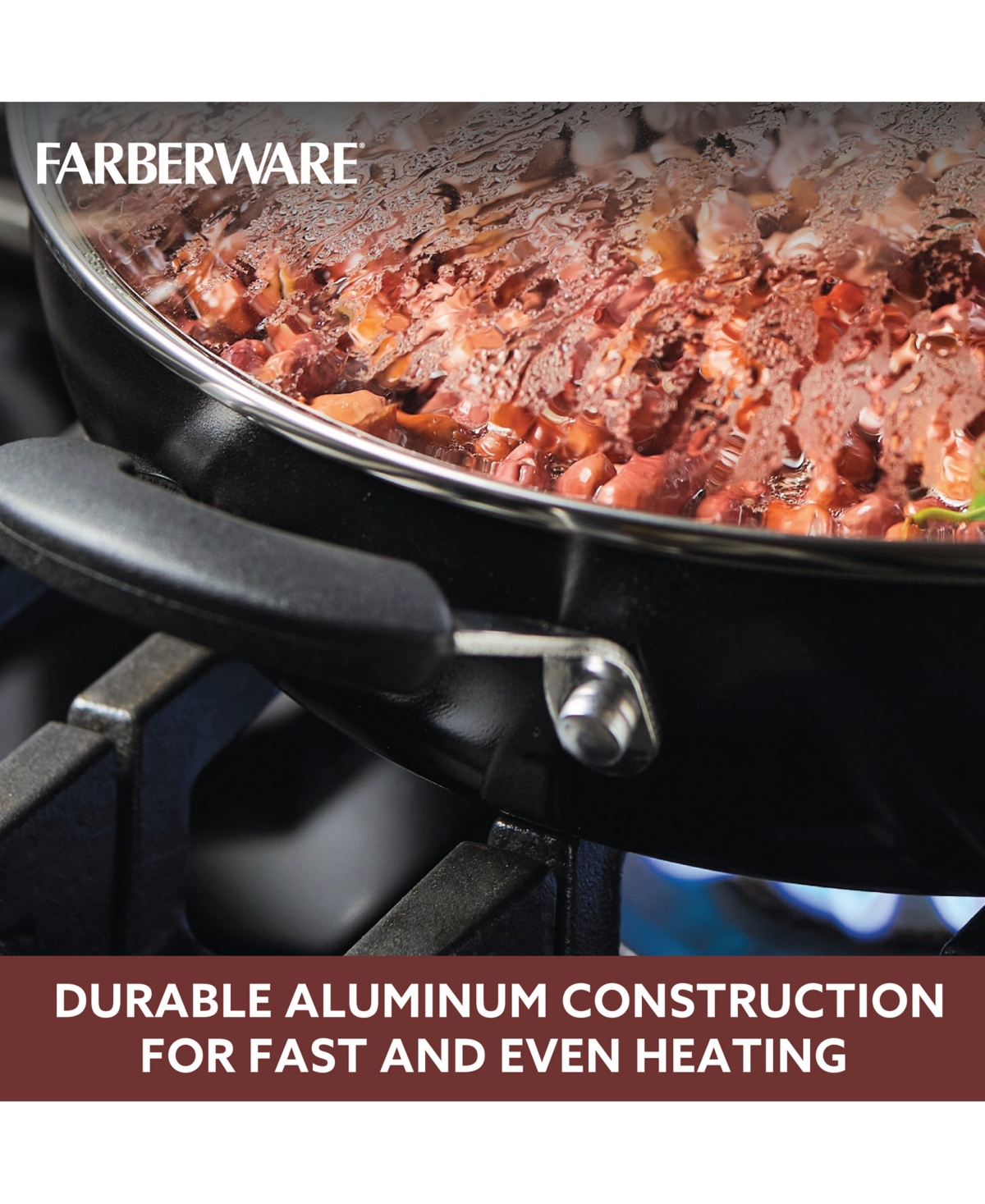 Farberware Smart Control Aluminum Nonstick Everything Pan & Lid