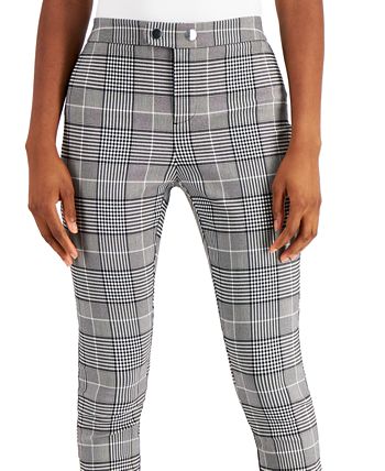 Macys womens plaid discount pants