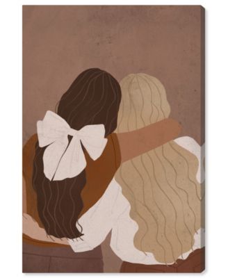 Oliver Gal Pals Reencounter Fashion Glam Wall Art Collection