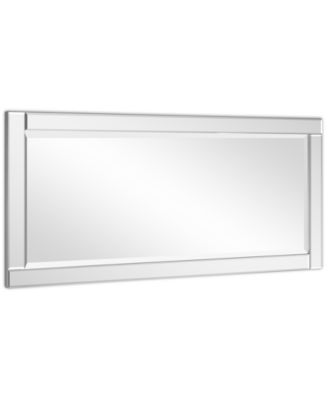 Moderno Beveled Rectangle Wall Mirror, 54" x 24" x 1.18"