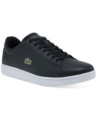 men lacoste shoes black