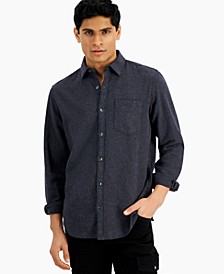 Men's Flannel Shirt, Created for Macy's