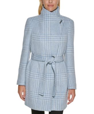 calvin klein petite belted coat