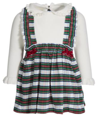 tartan pinafore