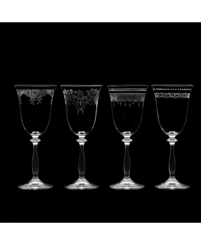 Mikasa Amelia White Wine Glasses Set of 4, 9.5 oz Macy's