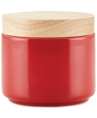 Ceramic Stacking Spice Box Set with Lid, 2-Piece