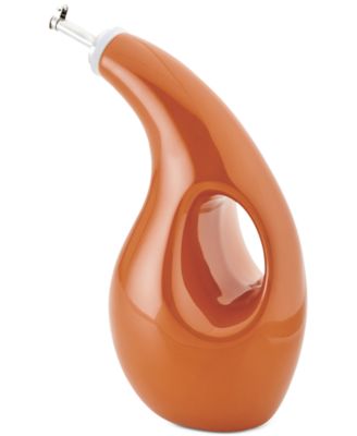 Ceramic EVOO Oil and Vinegar Dispensing Bottle, 24-Ounce
