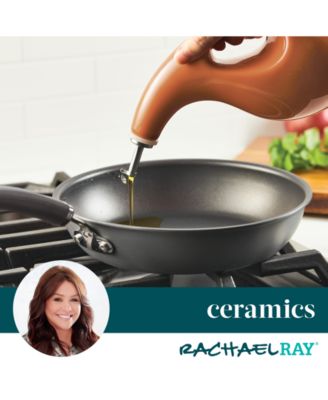 Ceramic EVOO Oil and Vinegar Dispensing Bottle, 24-Ounce