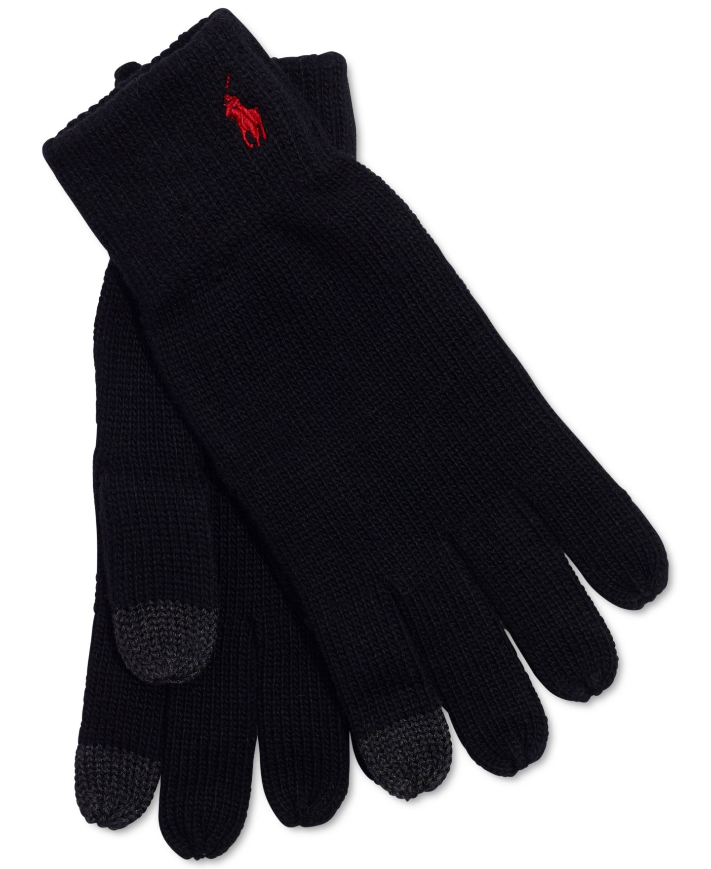Мужские перчатки Ralph Lauren Polo, цвет: Чёрный, вариант 1 — фото 7