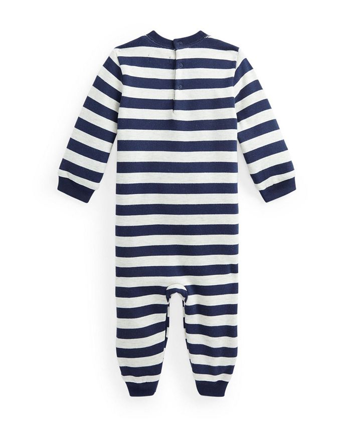 Polo Ralph Lauren Baby Boys Fleece Coverall One Piece Macy's