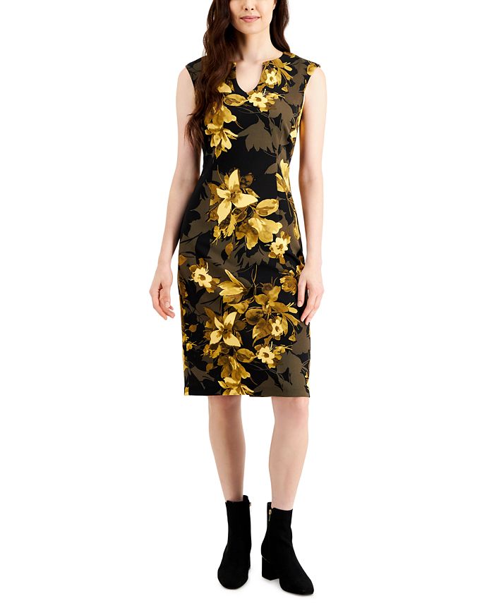 Connected FloralPrint Sheath Dress Macy's