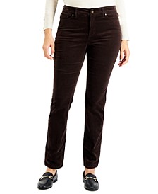 Lexington Tummy Control Solid Corduroy Jeans, Created for Macy's
