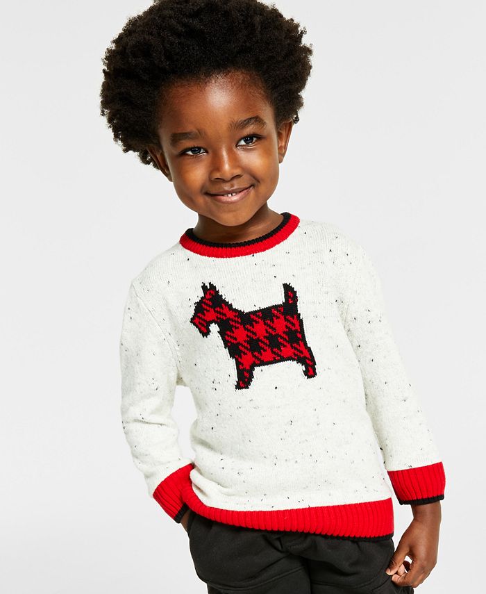 Boys sale plaid sweater