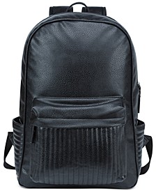 Black Padded Backpack