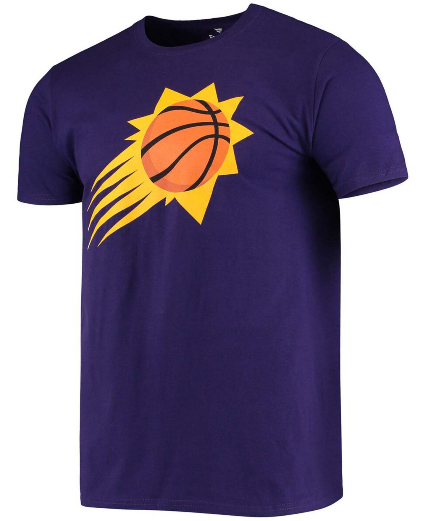 Мужская футболка Fanatics Purple Phoenix Suns Primary Team Logo — фото 2
